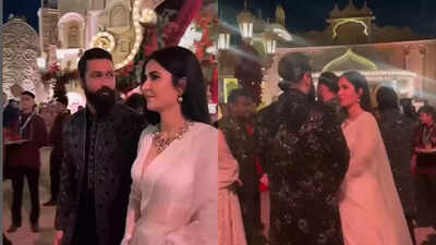 Vicky Kaushal and Katrina Kaif steal the show at Anant Ambani's pre-wedding  festivities in stunning ethnic attire | - The Times of India