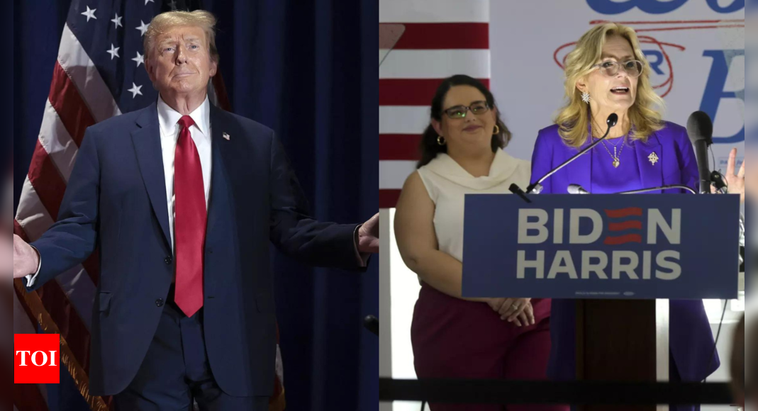 « Trump est dangereux pour les femmes et notre famille » : Jill Biden occupe le devant de la scène dans la campagne de son mari