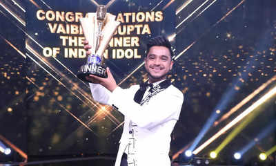 Indian Idol 14 Winner: Kanpur’s Vaibhav Gupta lifts the trophy; takes home Rs 25 lakh cash and a car