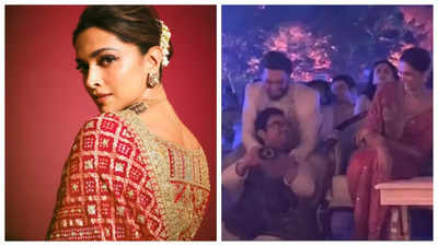 Deepika Padukone and Ranveer Singh's CUTE moments with Shah Rukh Khan and Aamir Khan caught on camera - WATCH