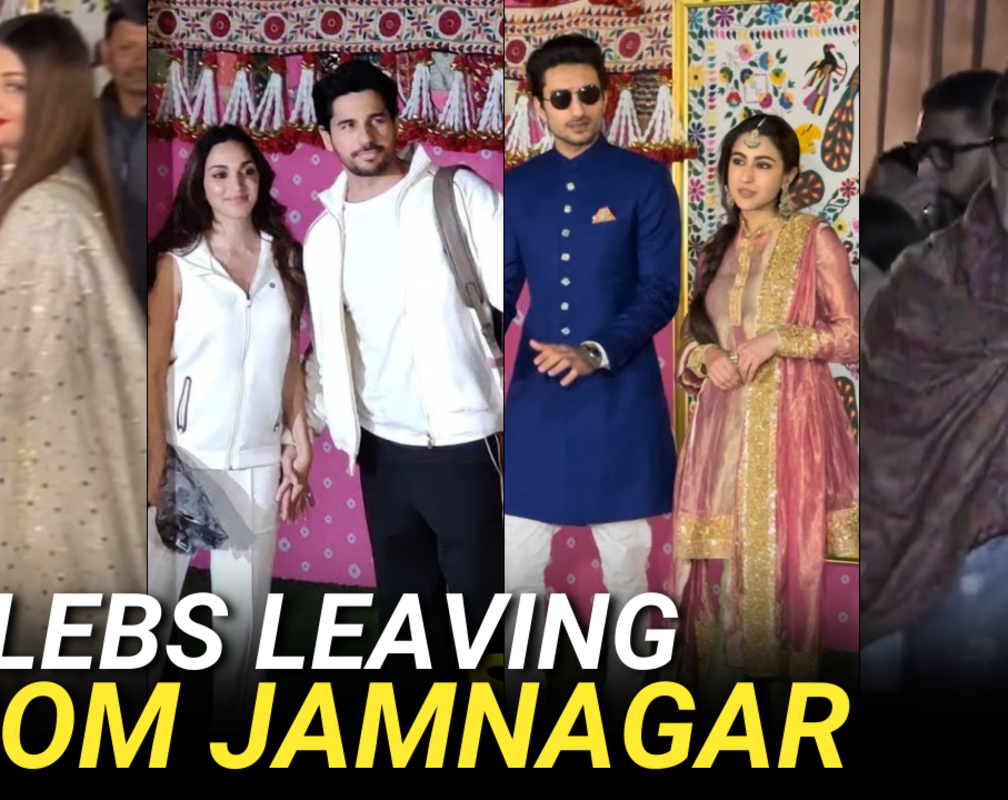 
Anant Ambani-Radhika Merchant pre-wedding: Sidharth-Kiara, Amitabh Bachchan & more leave from Jamnagar
