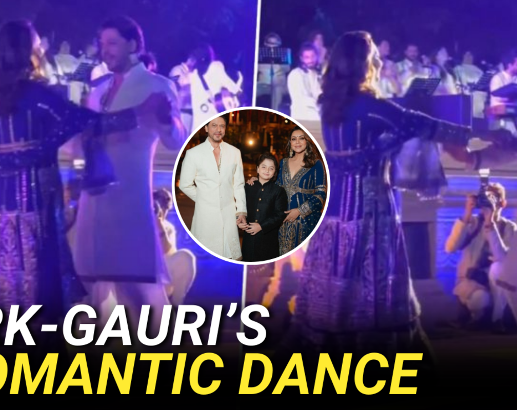 
Shah Rukh Khan and Gauri Khan's magical dance at Anant Ambani-Radhika Merchant's pre-wedding
