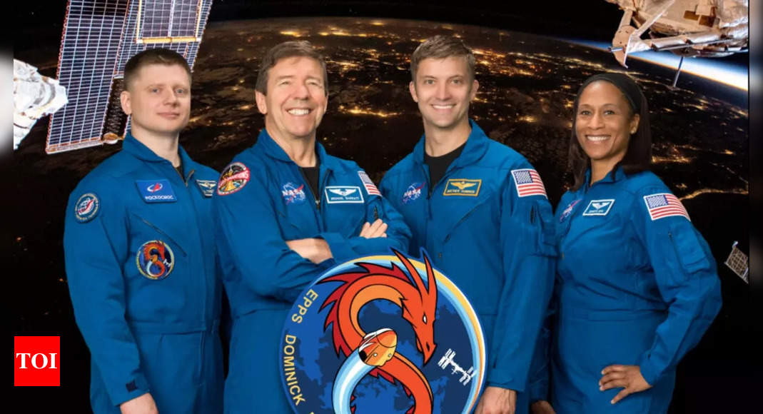 4 nouveaux astronautes se rendent à la Station spatiale internationale pour un séjour de 6 mois