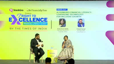 How Artificial Intelligence can help power financial literacy: Anita Shah Akella, CEO of IEPFA explains at TOI’s Right To Excellence Financial Literacy Summit