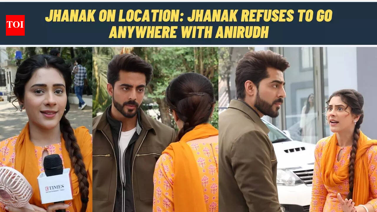 Jhanak on location: Anirudh and Jhanak get into an argument