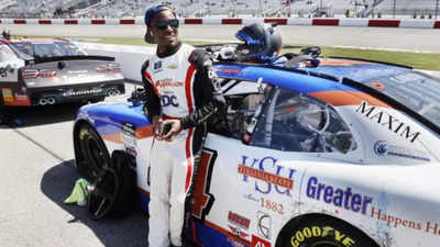 ​Rajah Caruth becomes third black driver to win in NASCAR national series