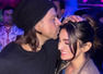 Alaviaa receives a sweet kiss from SRK