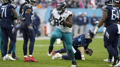 Foley Fatukasi: Jacksonville Jaguars release veteran DT on his 29th birthday