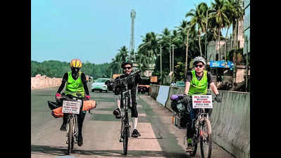23-yr-old man from Kannur embarks on one-wheel ride