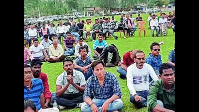Village defence party demands better pay, takes out rally in Assam’s Tinsukia