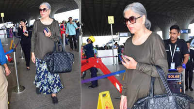 ‘Queen of Instagram’ Zeenat Aman is defying age​ at 72 with her latest airport appearance: see video