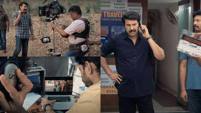 BTS video of Mammootty’s blockbuster ‘Kannur Squad’ showcases the superstar’s hard work
