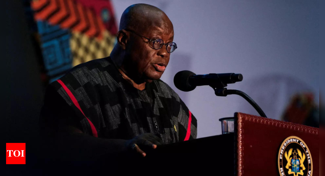 Ghana president delays decision on anti-LGBTQ law – Times of India