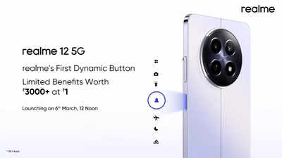 Realme 12 5G to come with iPhone’s Action Button-like Dynamic Button