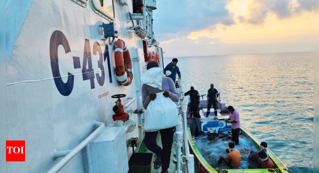 Drug bust at sea: 99kg of hashish worth Rs 108cr seized | India News ...