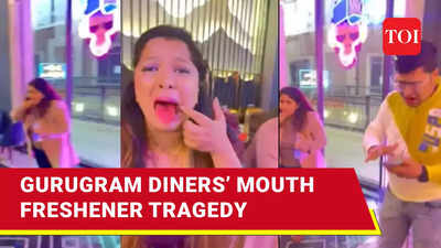 Five friends vomit blood after having ‘mouth freshener’ at Gurugram's cafe