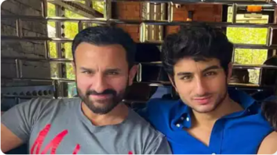 Ibrahim Ali Khan had the most epic reaction to seeing his dad Saif Ali Khan dance in Diljit Dosanjh's video: see inside