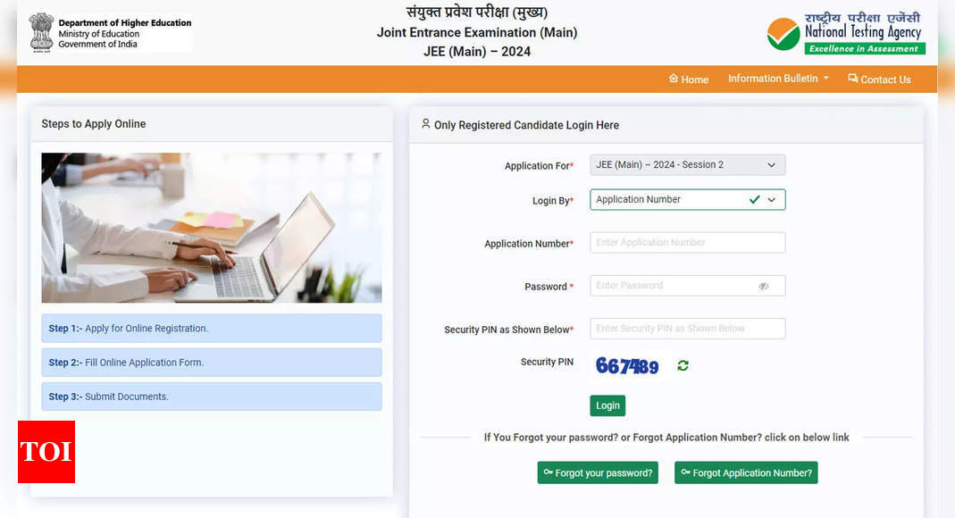 JEE Main session 2 application correction window open from today: Here’s what you can edit