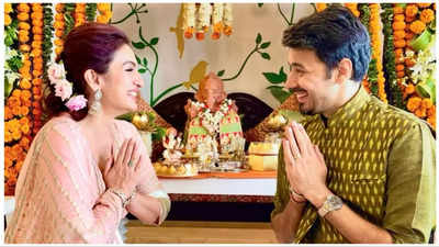 Akriti Kakar shares adorable wish for husband on 8th anniversary