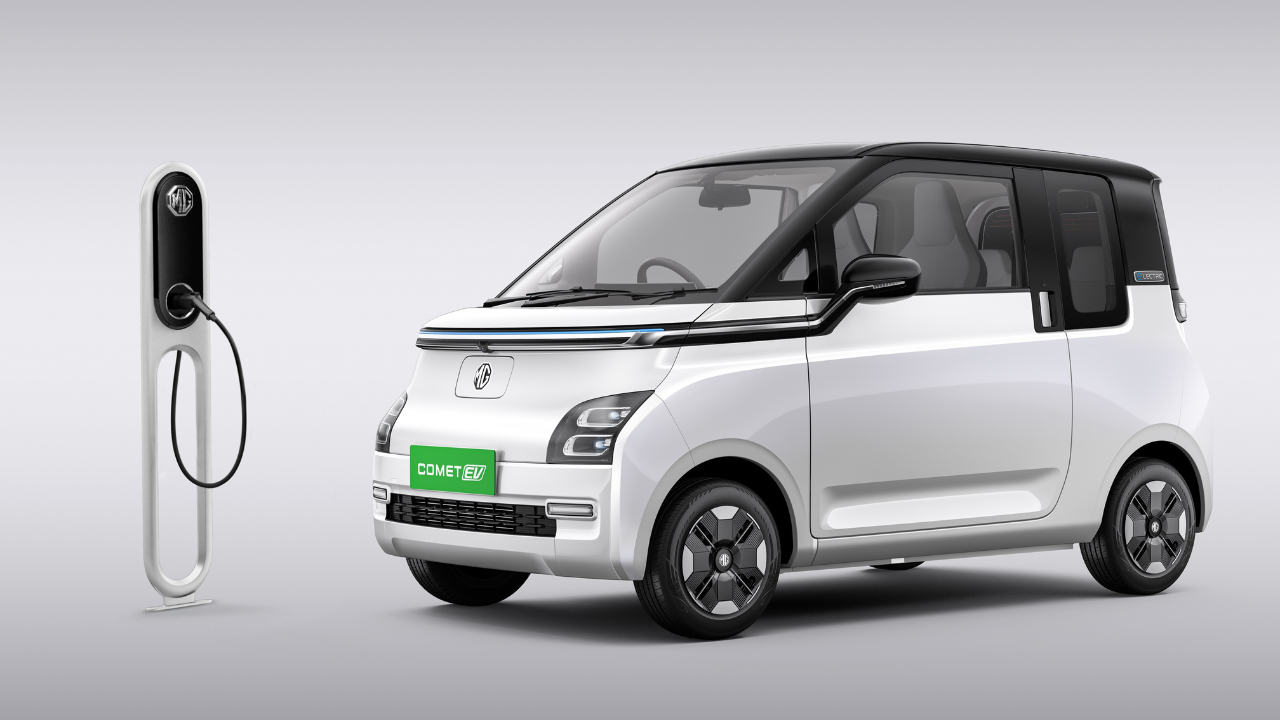 MG Comet EV launched with fast charging: Gets two new variants, prices  start at Rs 8.24 lakh - The Times of India