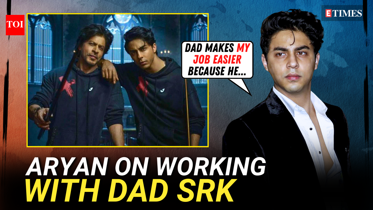 Aryan Khan gets candid on working with dad Shah Rukh Khan, reveals ...
