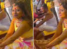 Deepika Das' haldi ceremony video goes viral: A glimpse into the actress's joyful pre-wedding ritual