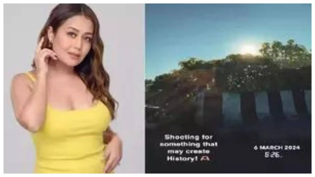 Neha Kakkar says shes shooting for something that may create history |  Hindi Movie News - Times of India