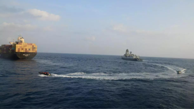 Houthi attack on ship kills 2, Indian Navy joins rescue