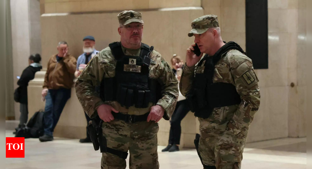 New York to deploy National Guard to NYC subways to fight crime - Times ...
