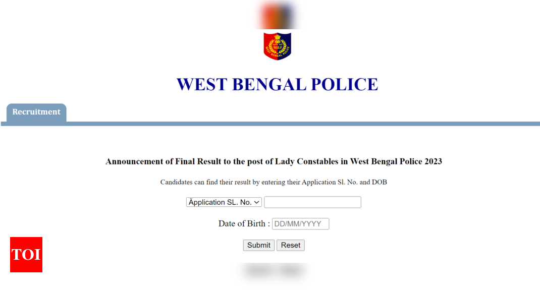 WB Police Lady Constable final result out at wbpolice.gov.in; here’s the download link