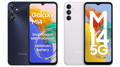 Samsung Galaxy M14 4G vs Galaxy M14 5G: How the two phones compare