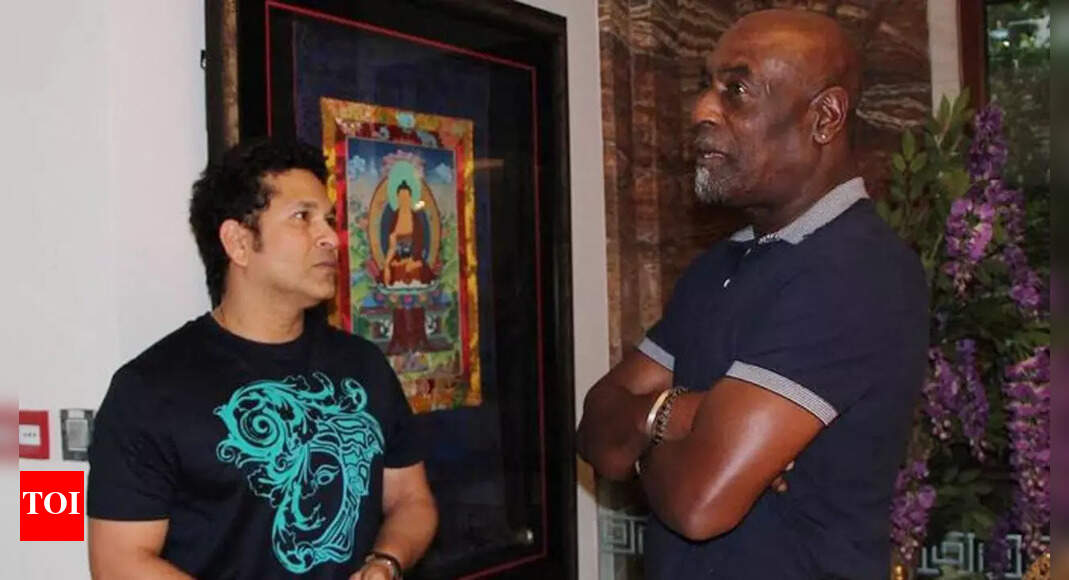 ‘The way he dominated bowling attacks across the world…’: Sachin Tendulkar extends birthday wishes to ‘idol’ Vivian Richards | Cricket News – Times of India ‘The way he dominated bowling attacks across the world…’: Sachin Tendulkar extends birthday wishes to ‘idol’ Vivian Richards | Cricket News – Times of India