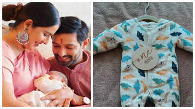 Vikrant Massey and Sheetal Thakur celebrate son Vardaan's 1 month birthday - See photos