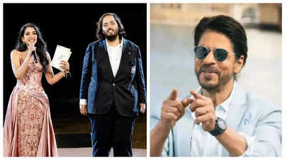 Video of Radhika Merchant dedicating Shah Rukh Khan's iconic romantic  dialogue to Anant Ambani during Sangeet ceremony goes viral - WATCH | -  Times of India