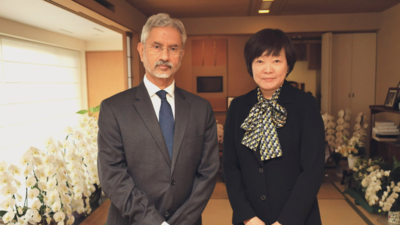 Jaishankar meets late Japan PM Shinzo Abe's widow Akie, hands over personal letter from PM Modi