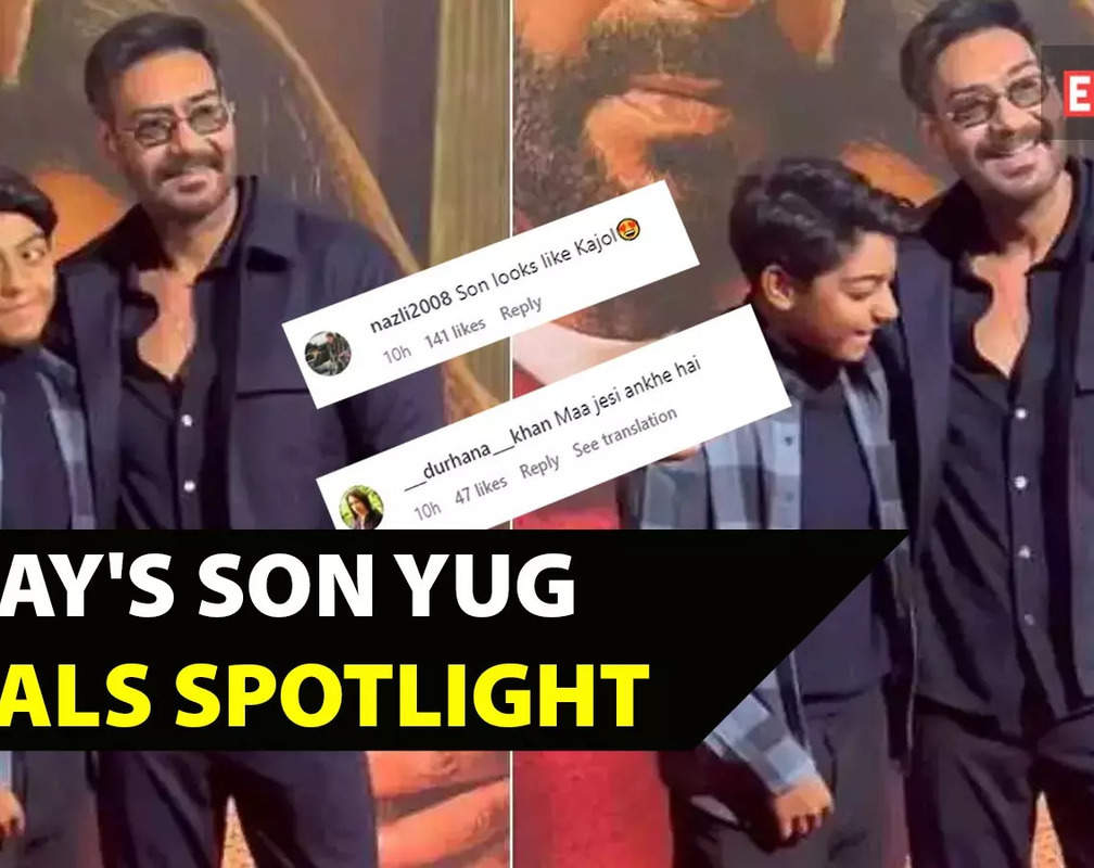 
Ajay Devgn's son Yug grabs limelight at 'Shaitaan' screening, fans say 'he got his mom Kajol's eyes'
