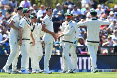 2nd Test: Hazlewood's five-wicket haul propels Australia on eventful opening day against New Zealand