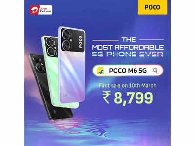 Poco M6 5G with Airtel 5G offer launched: Price, specs and more