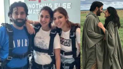 When Radhika Merchant went on a sky dive with Orry and her friends during Anant Ambani's birthday celebrations in Dubai - Pics inside