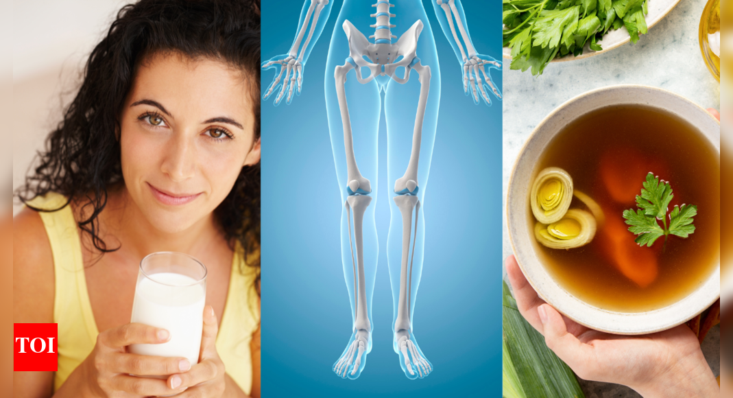 Diet tips and foods to harden bones and make them stronger Times of India