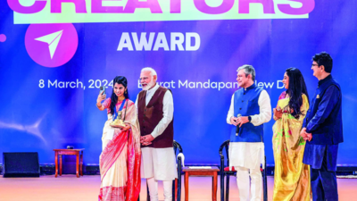 PM Modi: India fashion leader, Konark statue shows girl in mini-skirt
