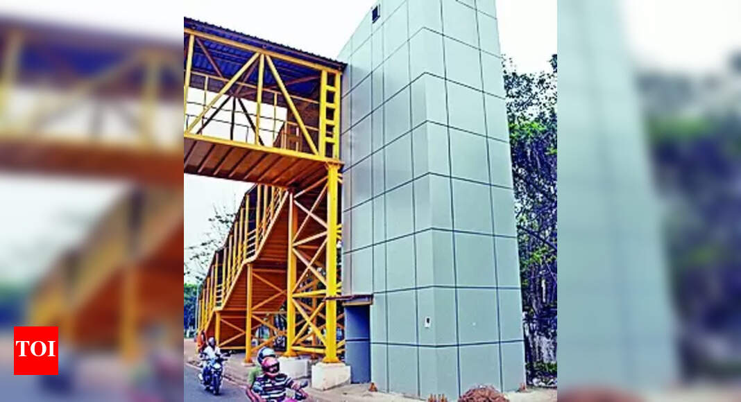 NHAI: NHAI to Install Lifts on Footbridges Along NH-16 to Ensure Greater Use of FOBs | - Vimarsana News