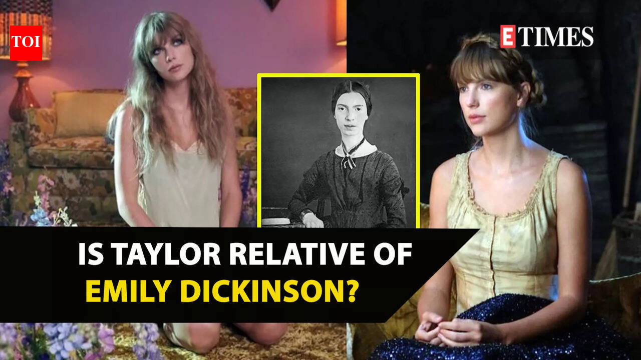 WHAT! Taylor Swift and American poet Emily Dickinson are related? Deets ...