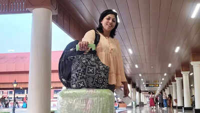  Contestant Nishana reaches Chennai for the show, says 'Appo Tataa'