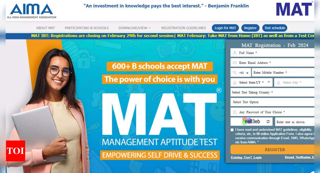 AIMA MAT CBT 2024 admit card: Check steps to download hall ticket and other important details