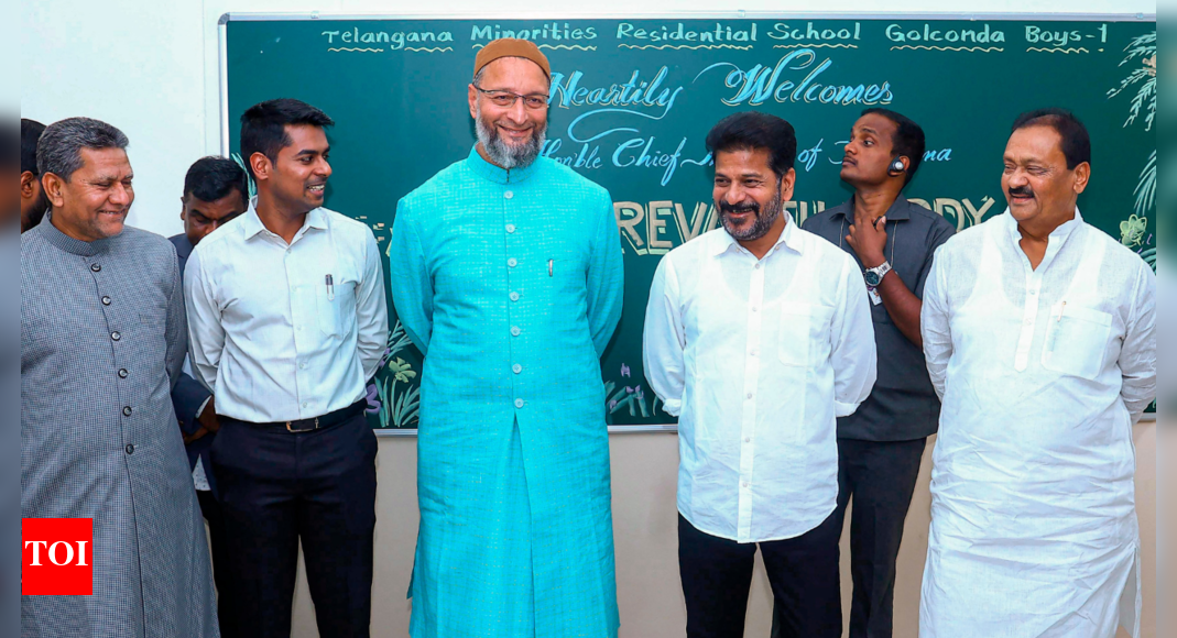 Asaduddin Owaisi represents everyone in parliament, not just one community: Telengana CM Revanth Reddy | India News - Vimarsana News