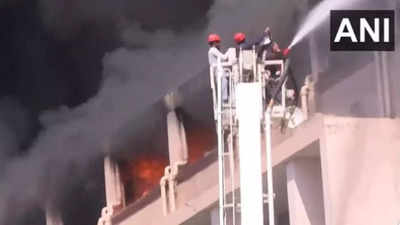 Fire breaks out at Vallabh Bhavan State Secretariat in Bhopal