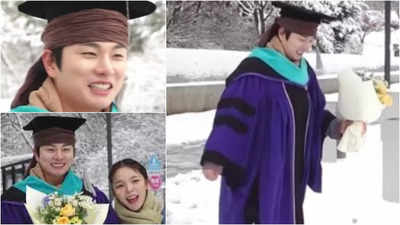 Lee Yi Kyung honors his father's dream by donning Seoul National University Graduation dress