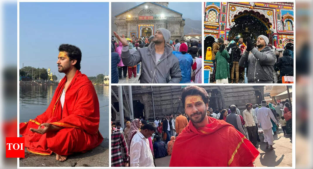Namish Taneja: I celebrated a decade in showbiz by going on a spiritual trip to various Shiv temples - Vimarsana News