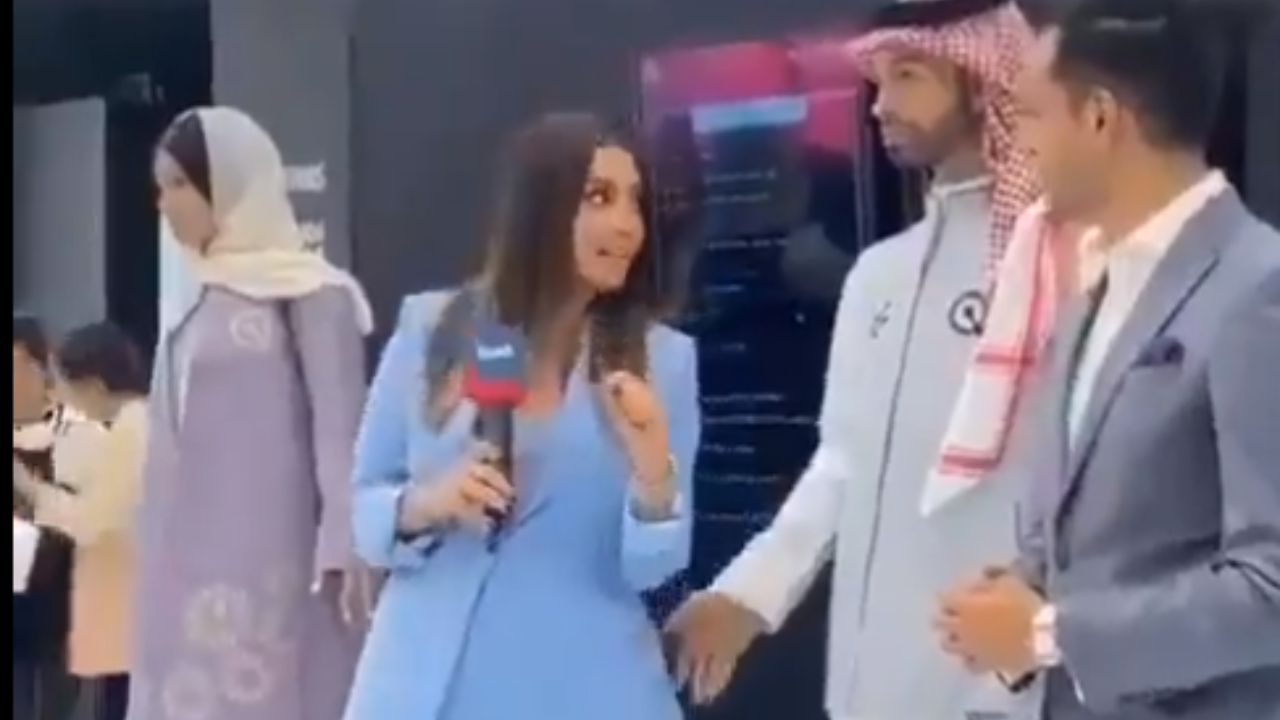 Robot AI “Creep” secara tidak pantas menyentuh seorang wanita di TV di Arab Saudi